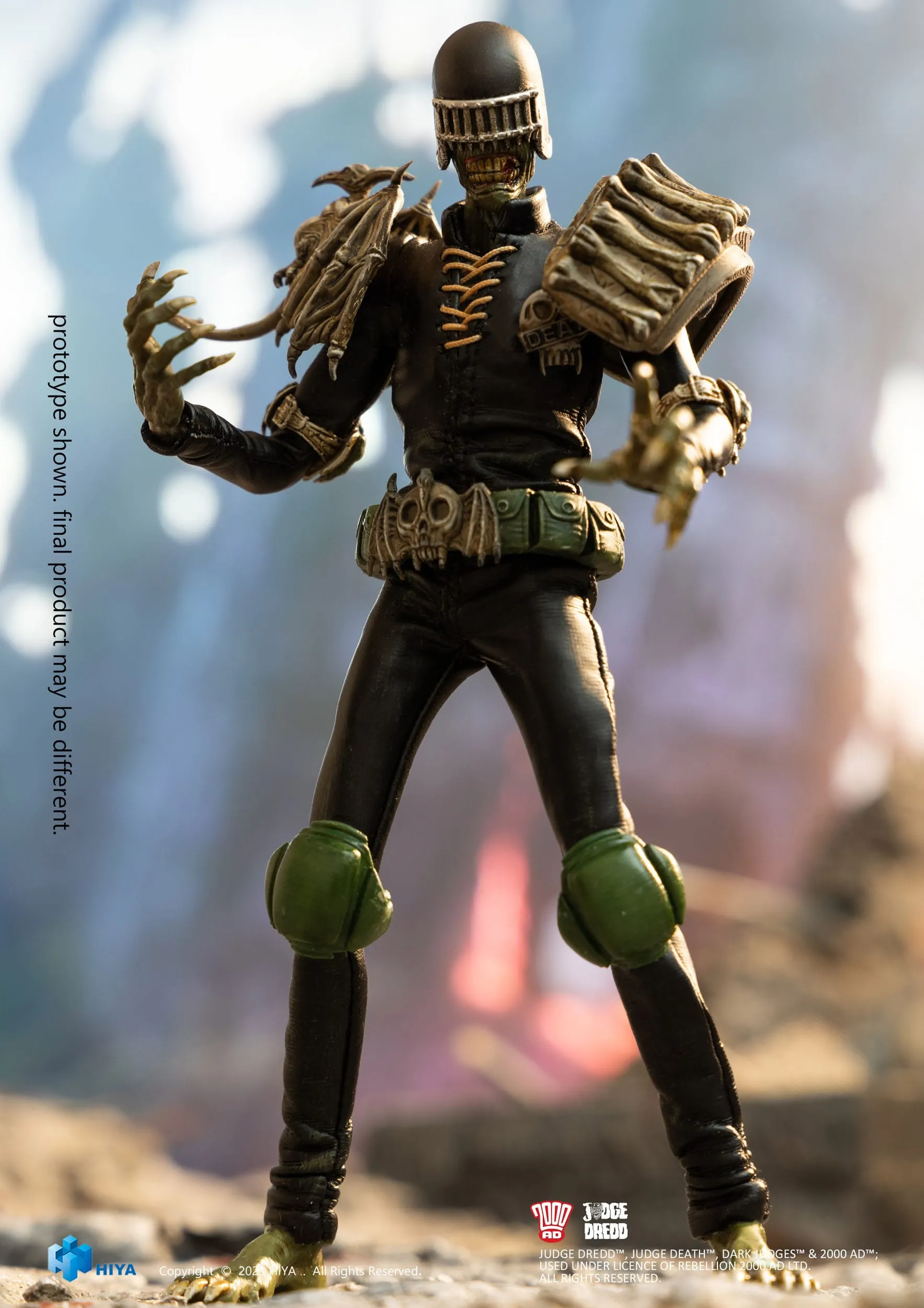 Hiya Toys Judge Dredd Exquisite Super Series Judge Death 1/12 Action Figure