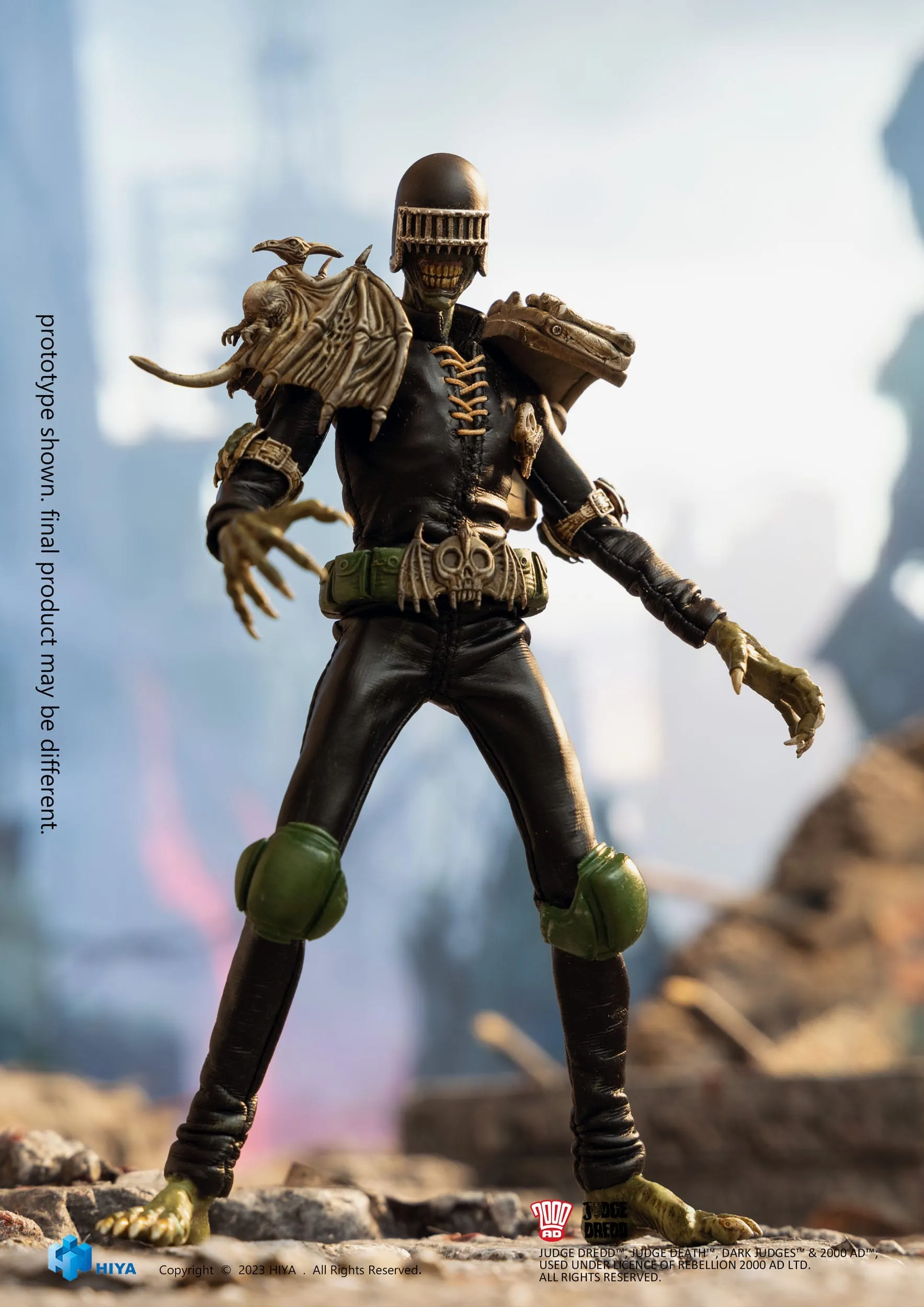 Hiya Toys Judge Dredd Exquisite Super Series Judge Death 1/12 Action Figure