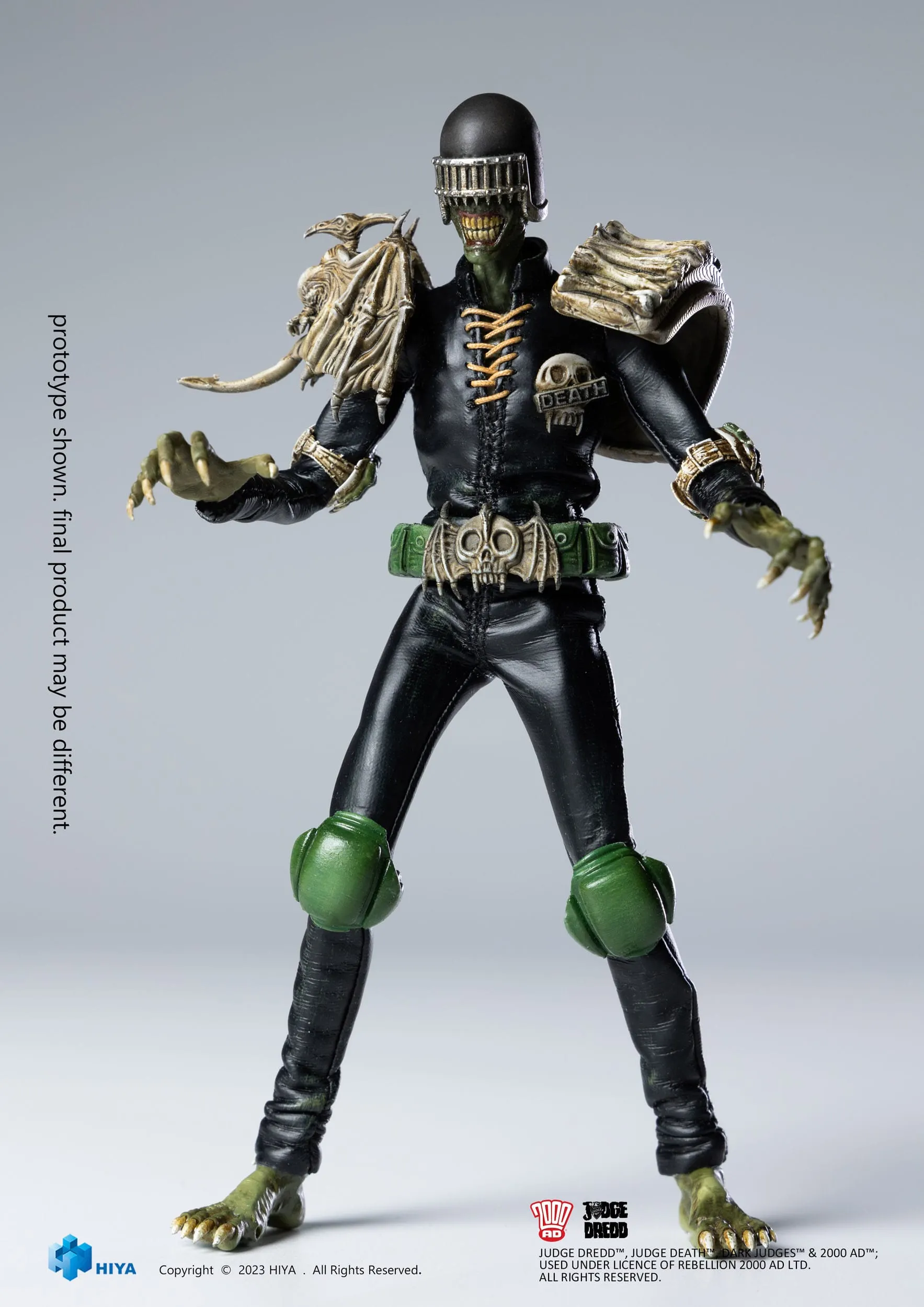 Hiya Toys Judge Dredd Exquisite Super Series Judge Death 1/12 Action Figure