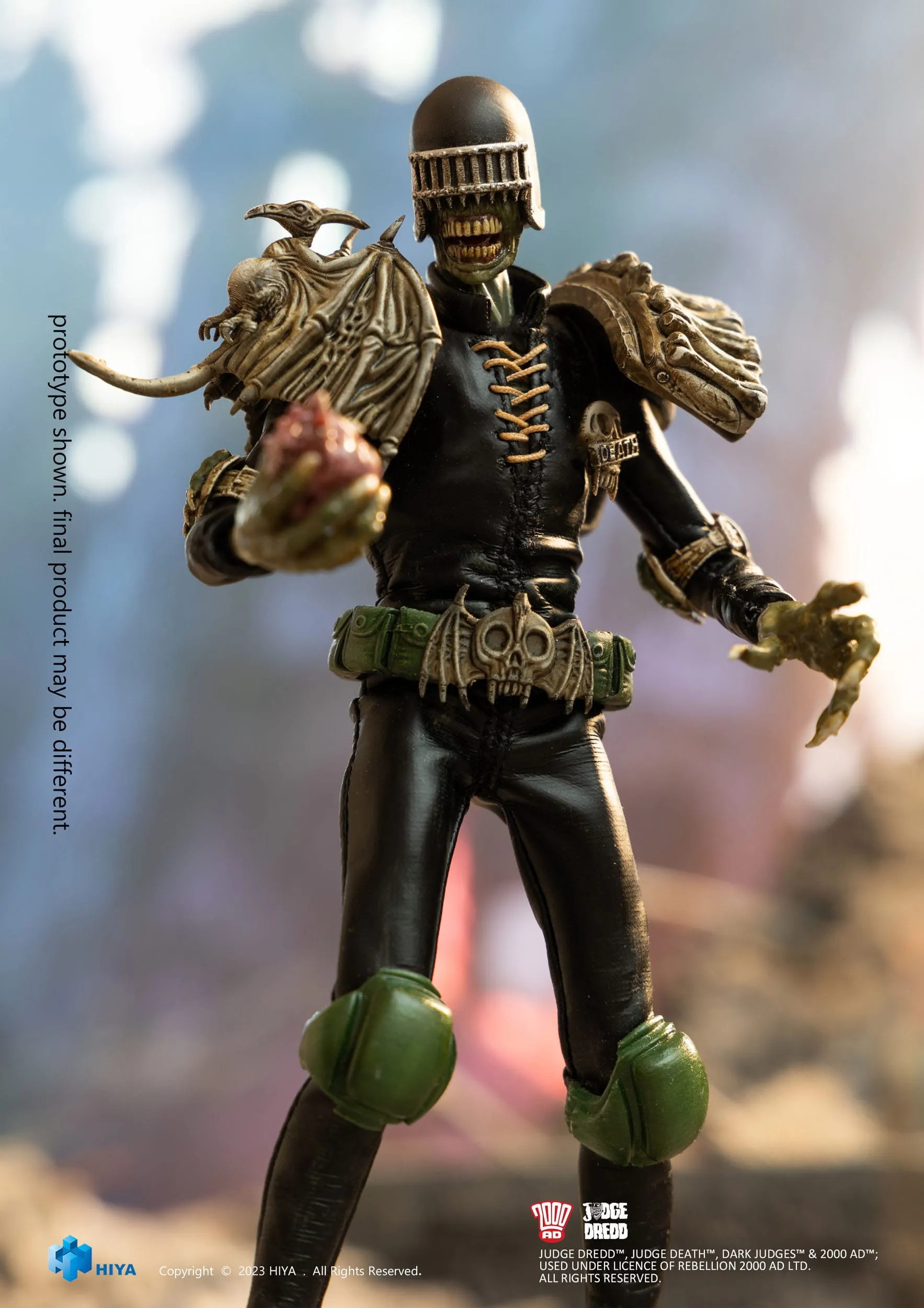 Hiya Toys Judge Dredd Exquisite Super Series Judge Death 1/12 Action Figure