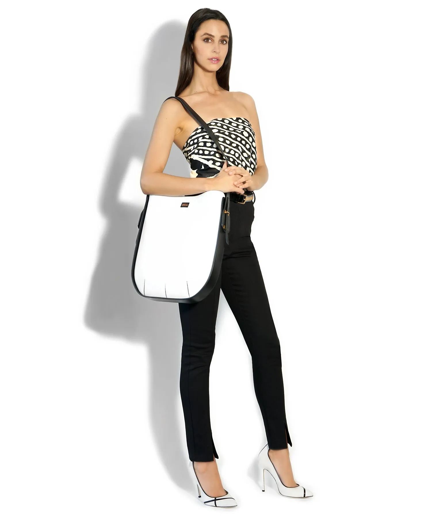 IBBIE BAG CANVAS WHITE