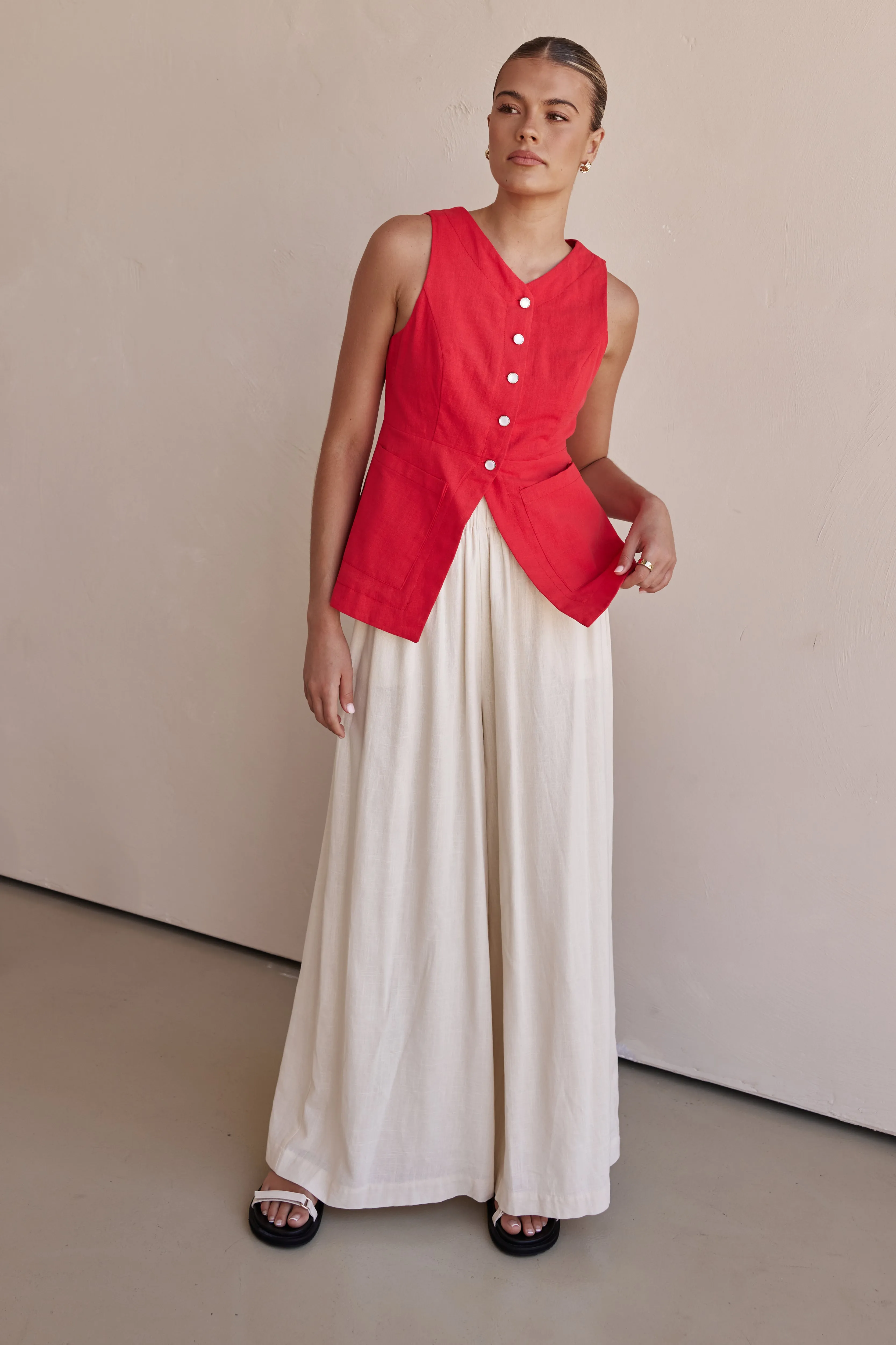 Irving Vest (Red)