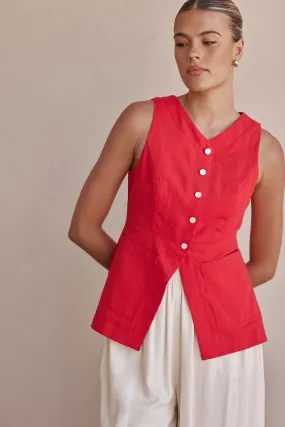 Irving Vest (Red)
