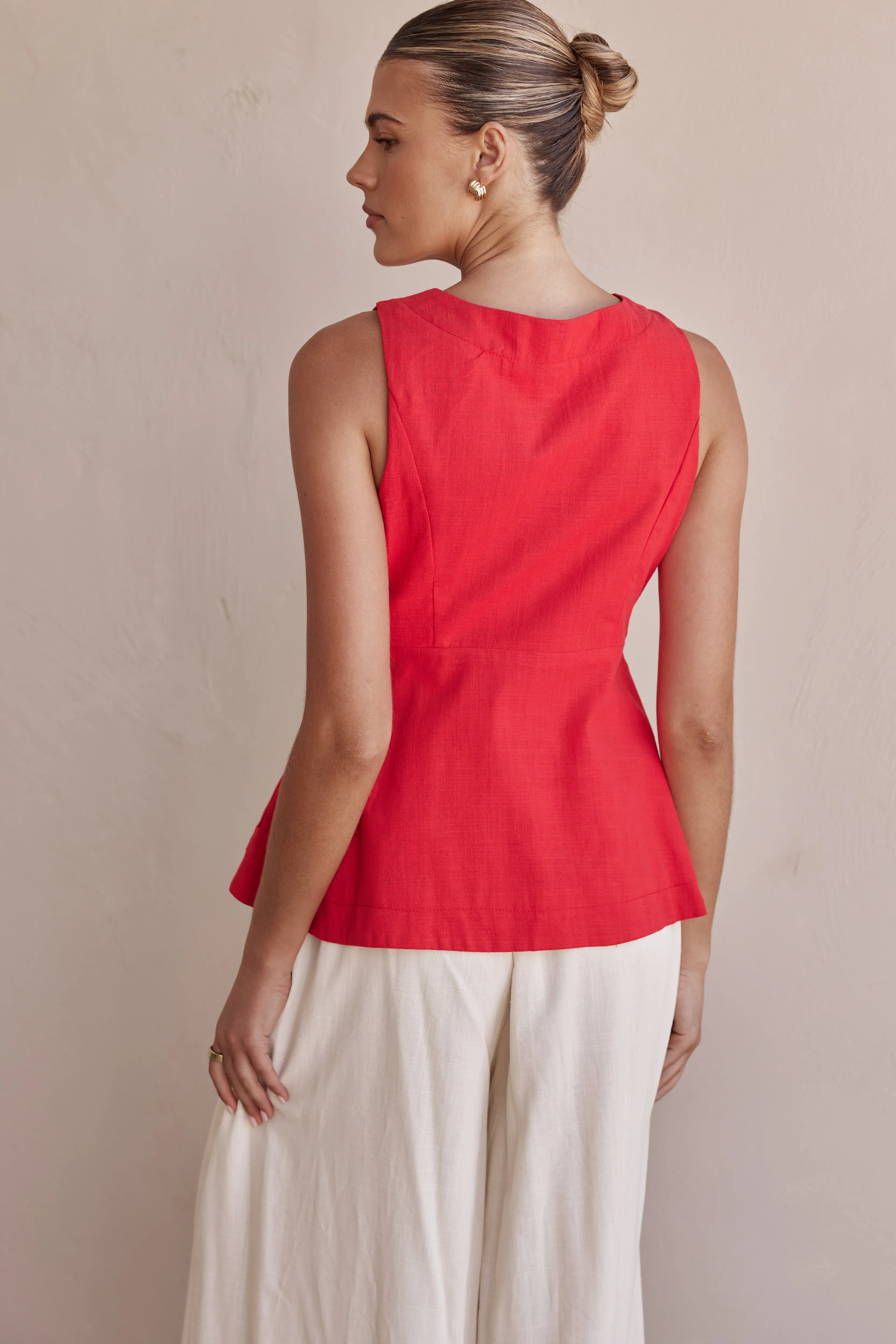 Irving Vest (Red)