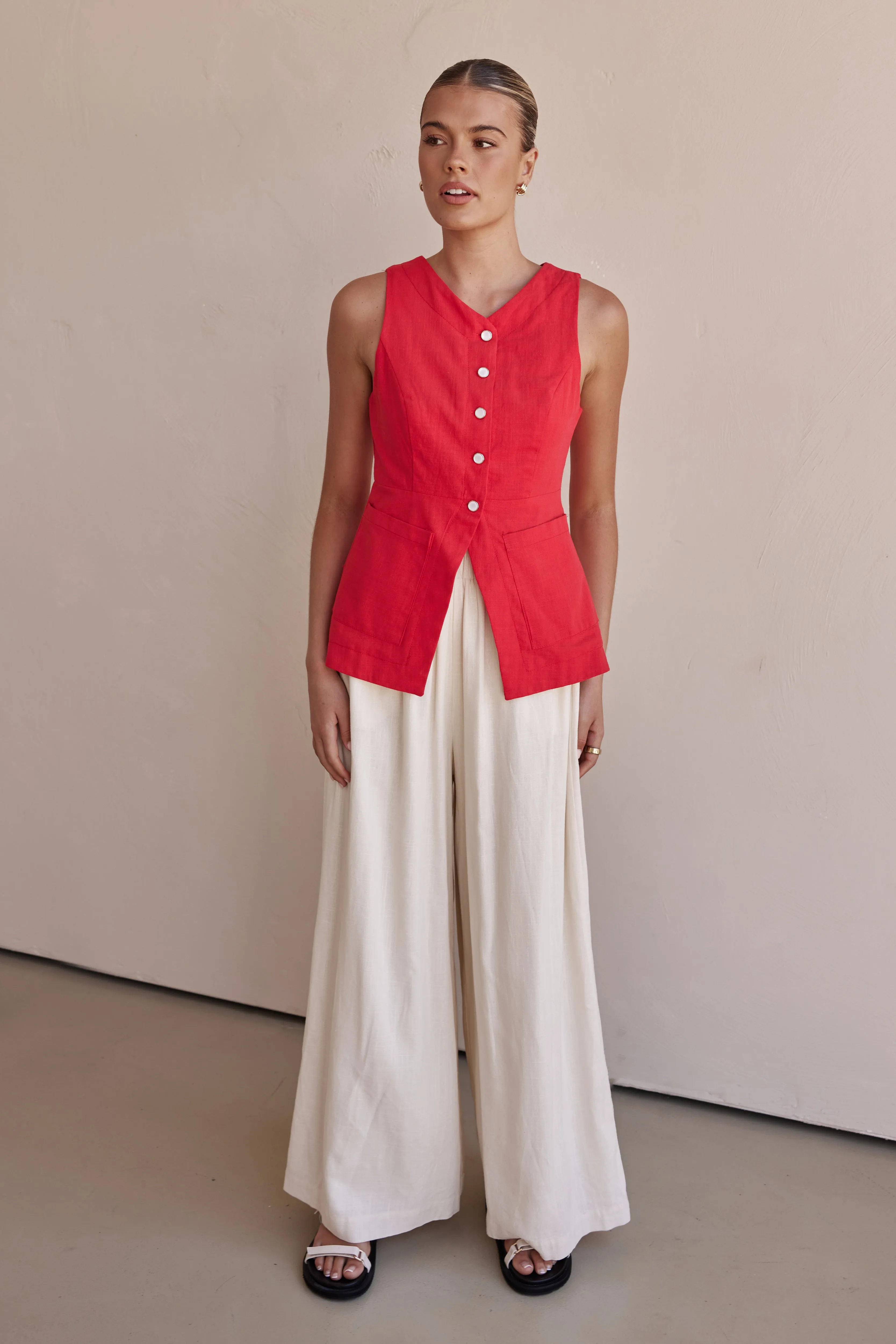Irving Vest (Red)