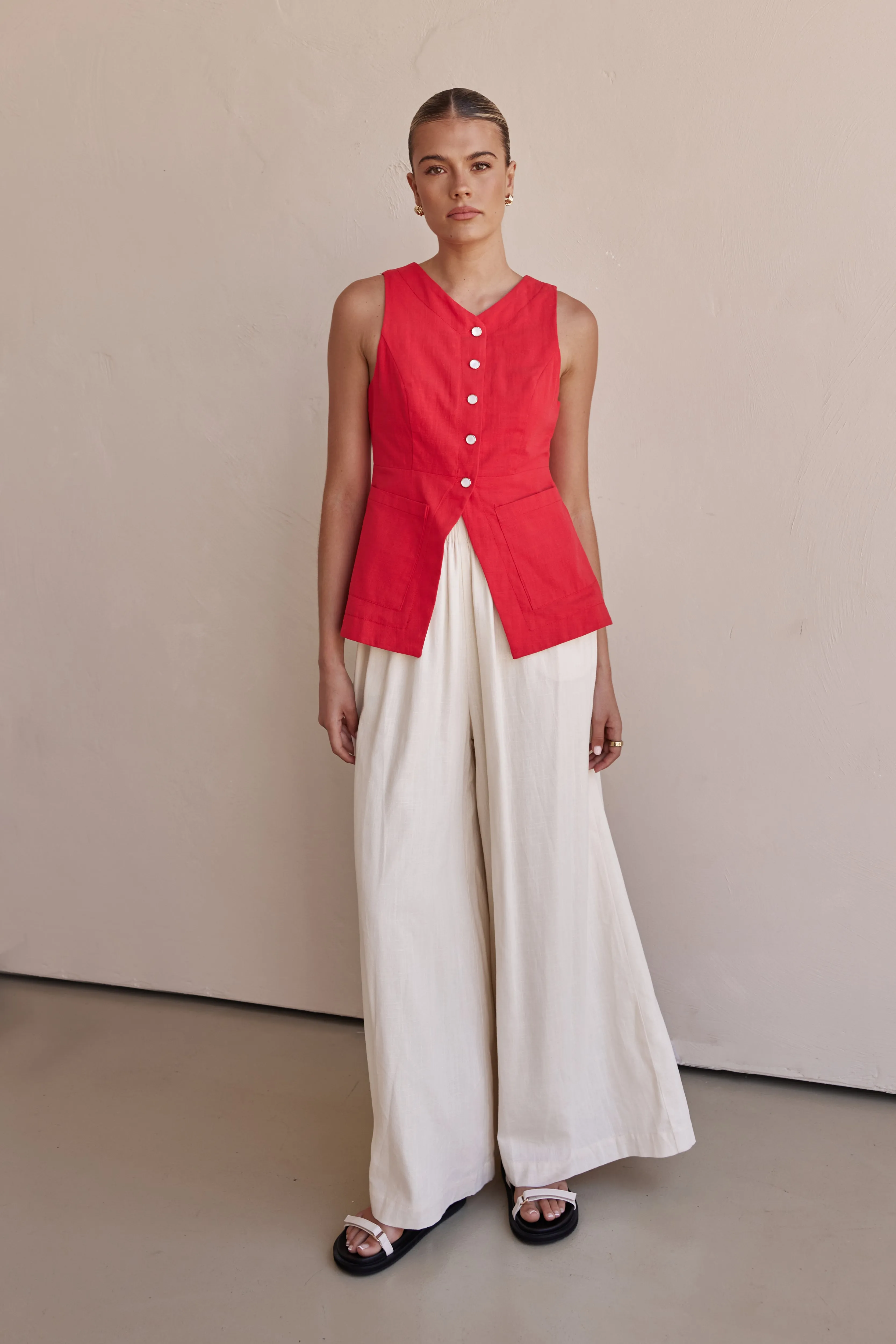 Irving Vest (Red)
