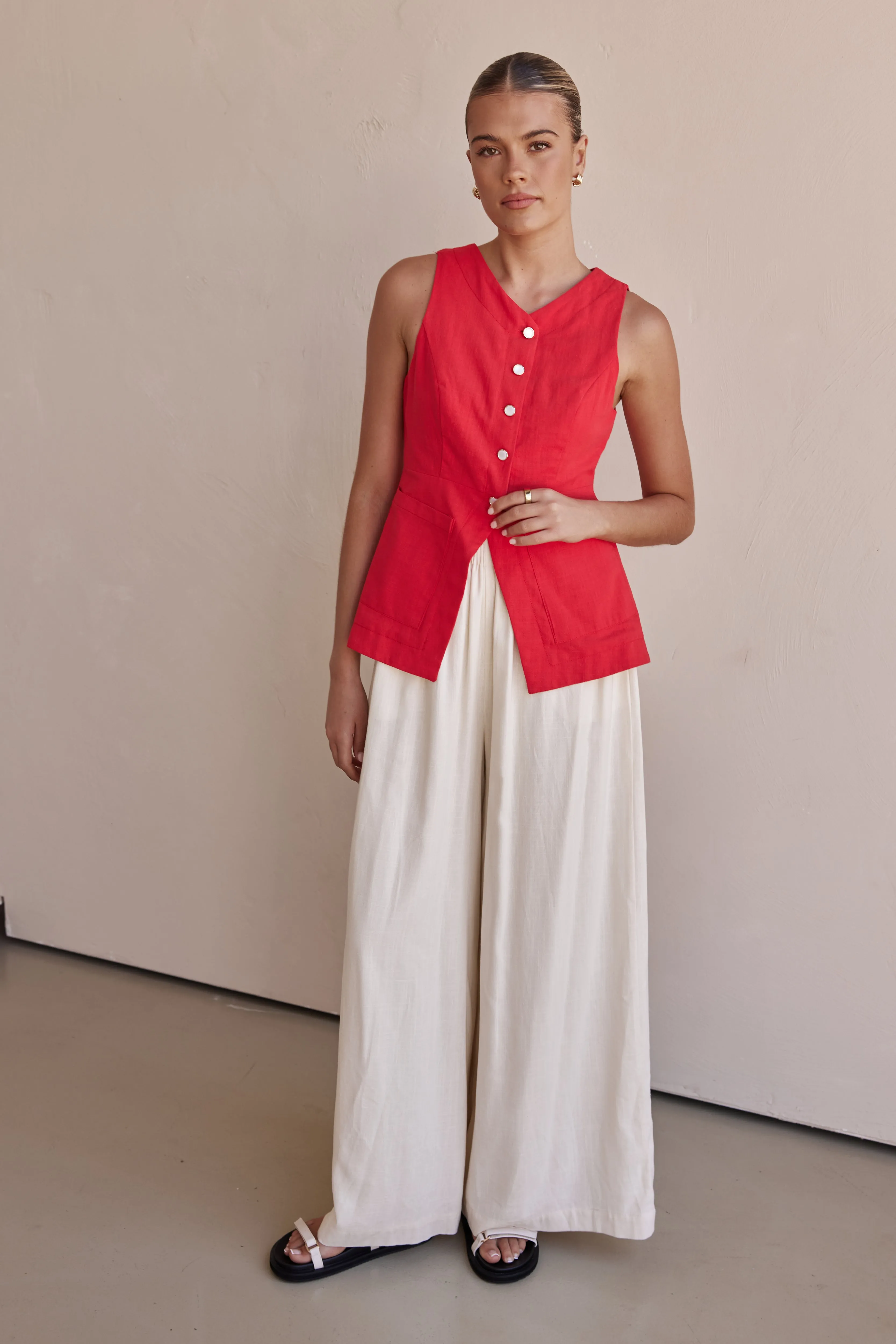 Irving Vest (Red)