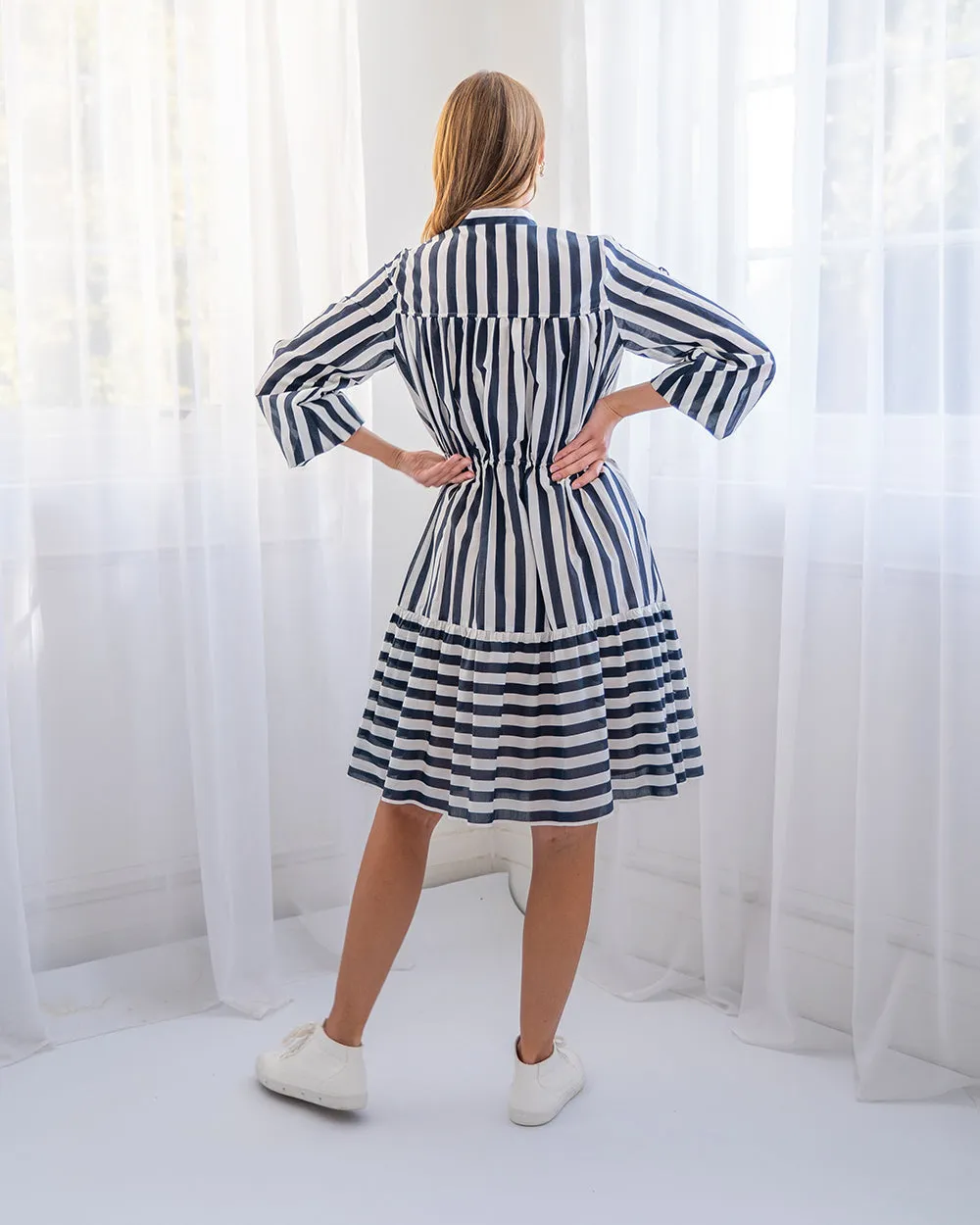 Natalia Mini Dress - Stripe