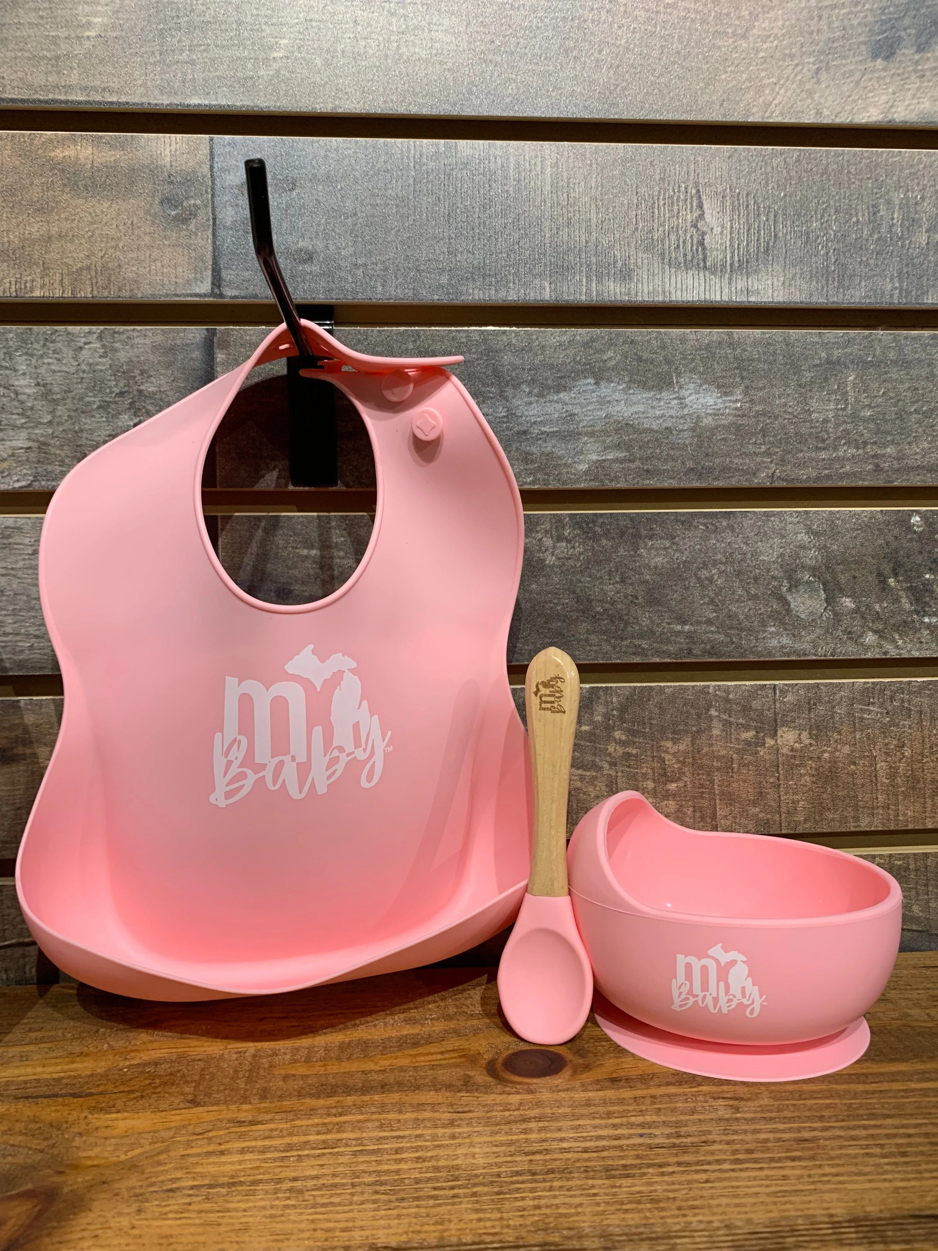 "mi Baby" 3-Piece Silicone Feeding Set