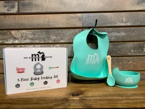 "mi Baby" 3-Piece Silicone Feeding Set