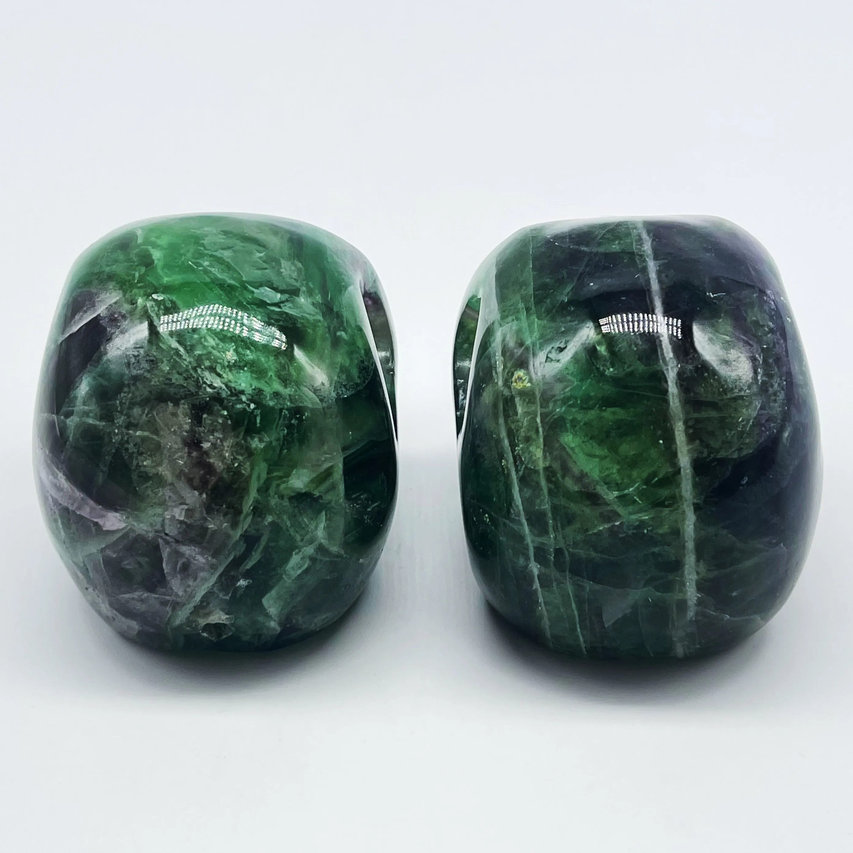 Rainbow Fluorite Skulls 2