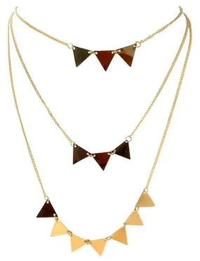Stylish Modern Design Elegant Metal Imitation Fashion Necklace for Girls and Ladies