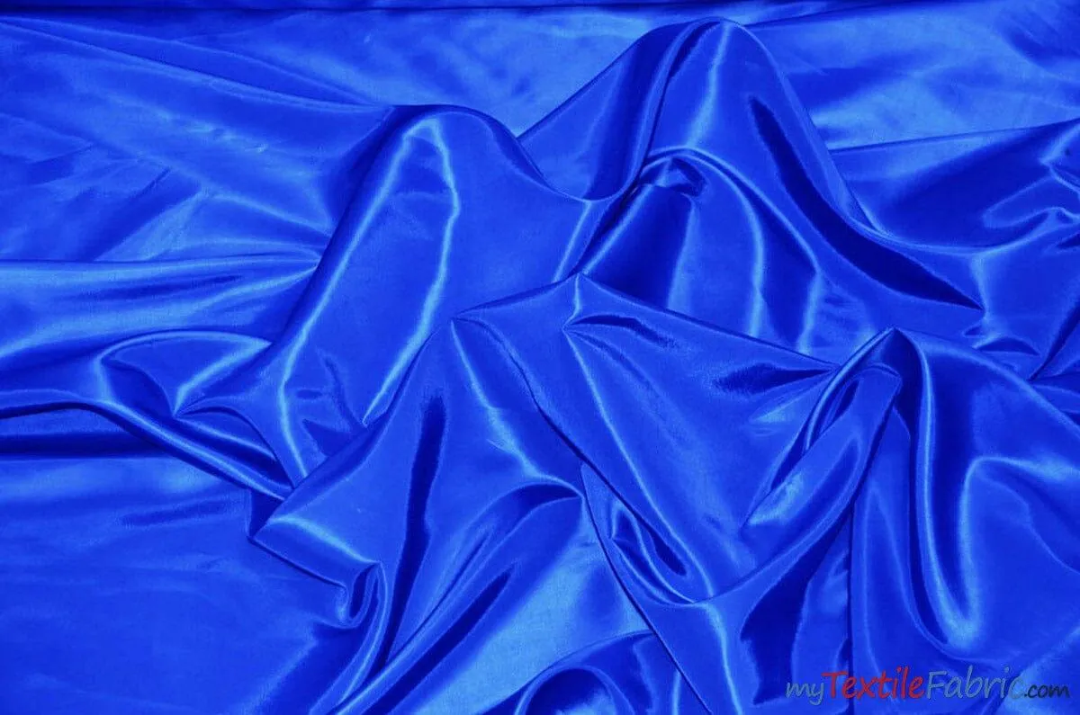 Taffeta Fabric | Two Tone Taffeta Fabric | Non Stretch Taffeta | 60" Wide | Multiple Solid Colors | Wholesale Bolt |