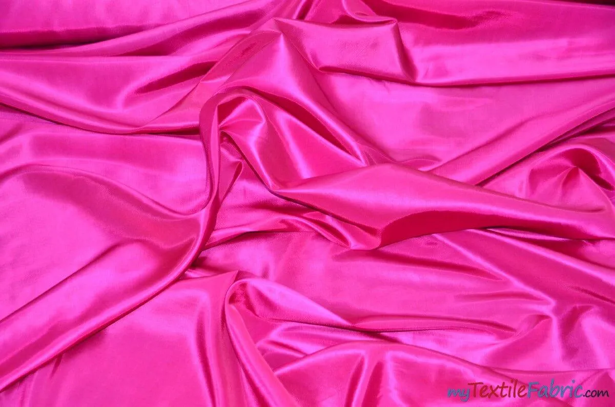 Taffeta Fabric | Two Tone Taffeta Fabric | Non Stretch Taffeta | 60" Wide | Multiple Solid Colors | Wholesale Bolt |