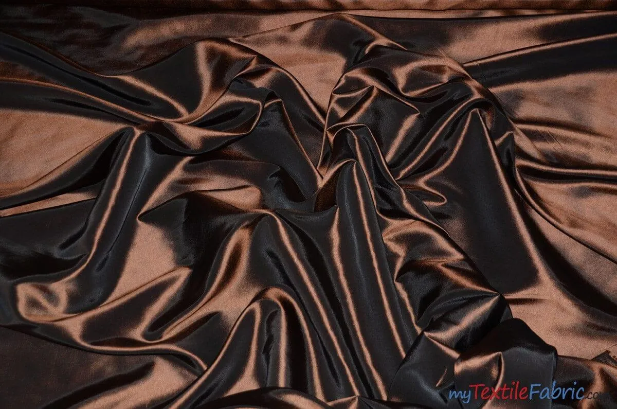 Taffeta Fabric | Two Tone Taffeta Fabric | Non Stretch Taffeta | 60" Wide | Multiple Solid Colors | Wholesale Bolt |