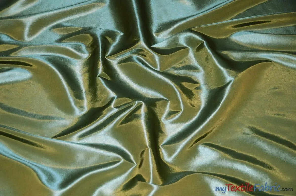 Taffeta Fabric | Two Tone Taffeta Fabric | Non Stretch Taffeta | 60" Wide | Multiple Solid Colors | Wholesale Bolt |