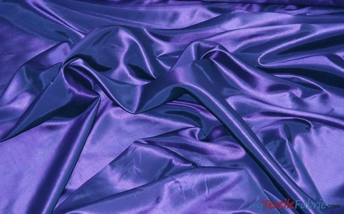 Taffeta Fabric | Two Tone Taffeta Fabric | Non Stretch Taffeta | 60" Wide | Multiple Solid Colors | Wholesale Bolt |