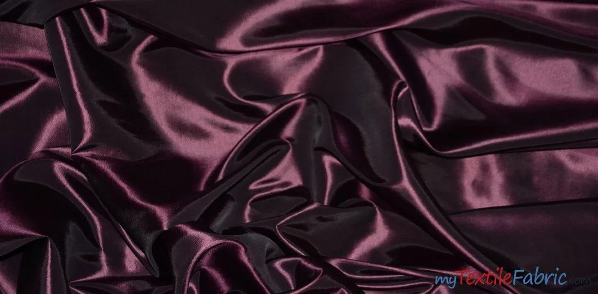 Taffeta Fabric | Two Tone Taffeta Fabric | Non Stretch Taffeta | 60" Wide | Multiple Solid Colors | Wholesale Bolt |