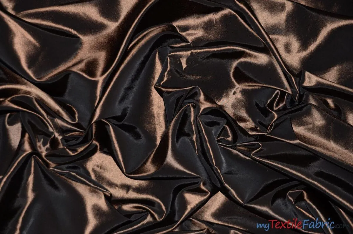 Taffeta Fabric | Two Tone Taffeta Fabric | Non Stretch Taffeta | 60" Wide | Multiple Solid Colors | Wholesale Bolt |