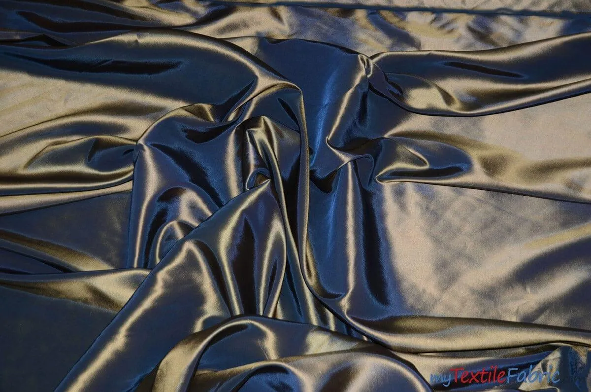 Taffeta Fabric | Two Tone Taffeta Fabric | Non Stretch Taffeta | 60" Wide | Multiple Solid Colors | Wholesale Bolt |