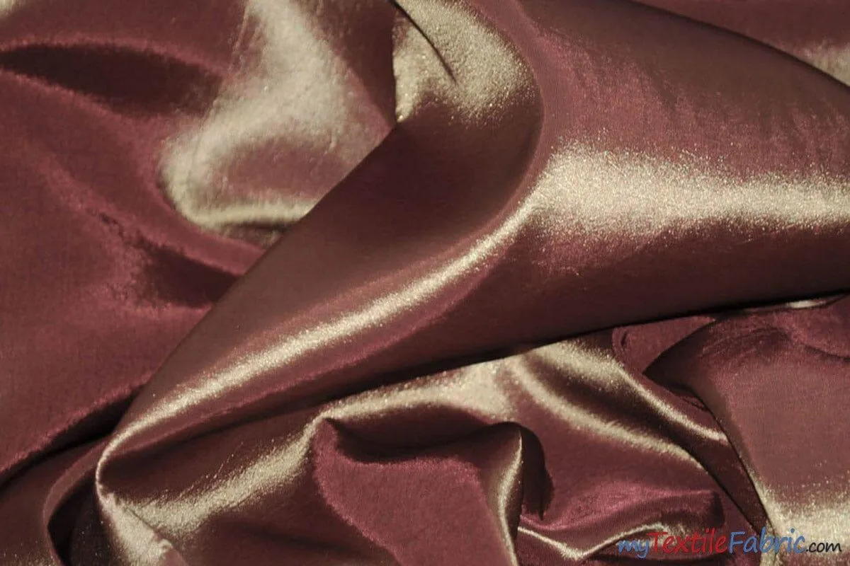 Taffeta Fabric | Two Tone Taffeta Fabric | Non Stretch Taffeta | 60" Wide | Multiple Solid Colors | Wholesale Bolt |