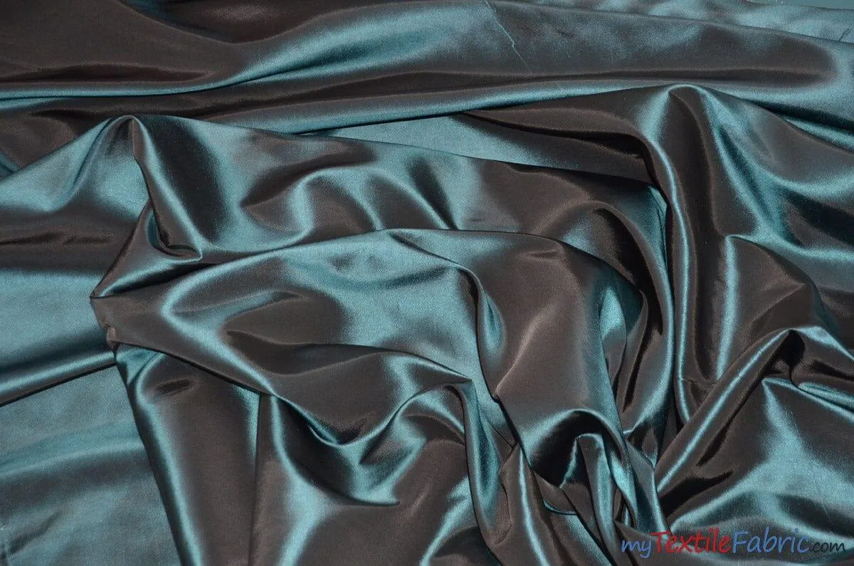 Taffeta Fabric | Two Tone Taffeta Fabric | Non Stretch Taffeta | 60" Wide | Multiple Solid Colors | Wholesale Bolt |