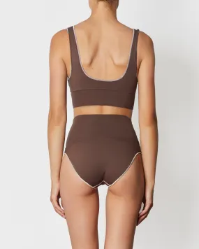 The Contour High Waist Pant - Fudgesicle