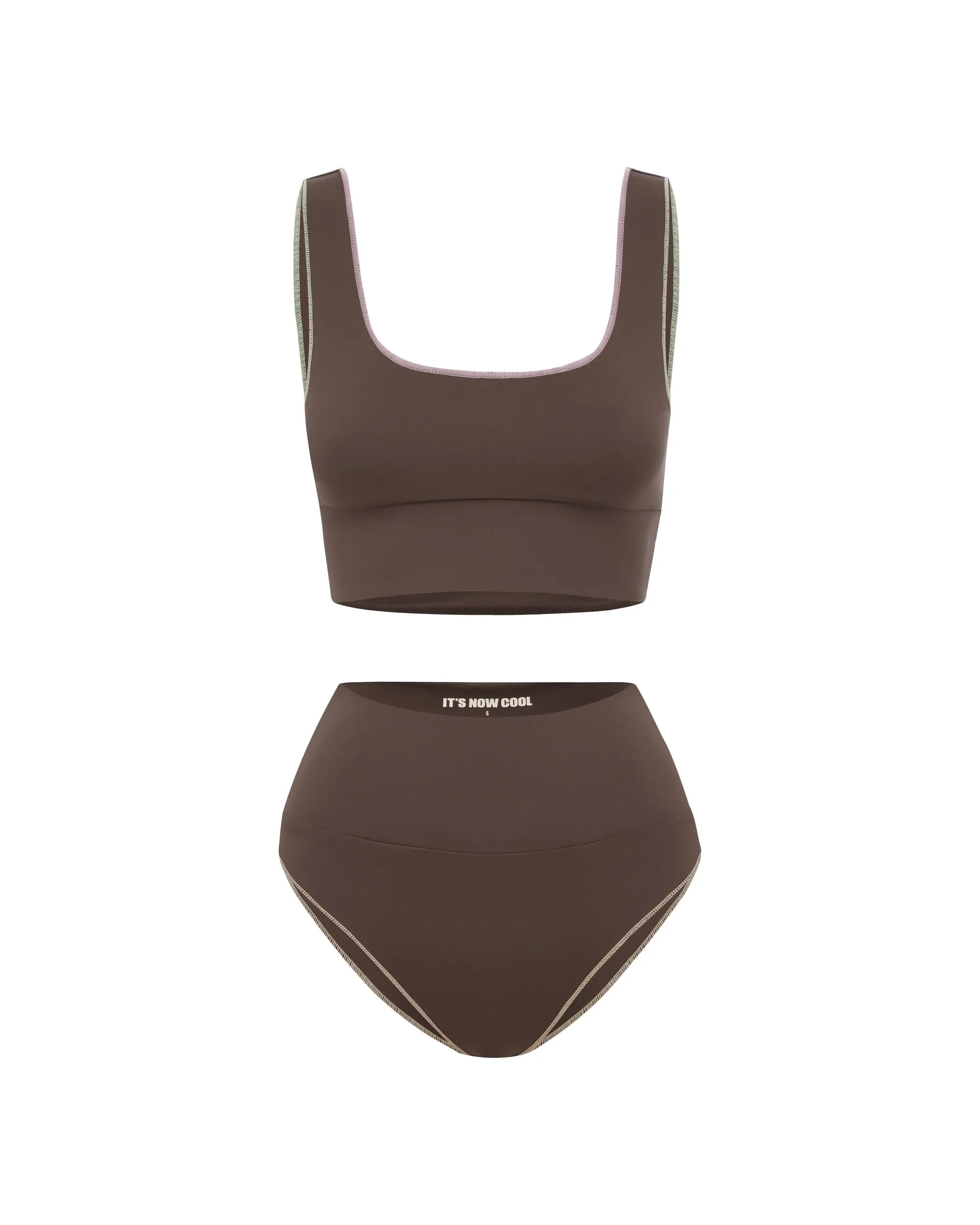 The Contour High Waist Pant - Fudgesicle