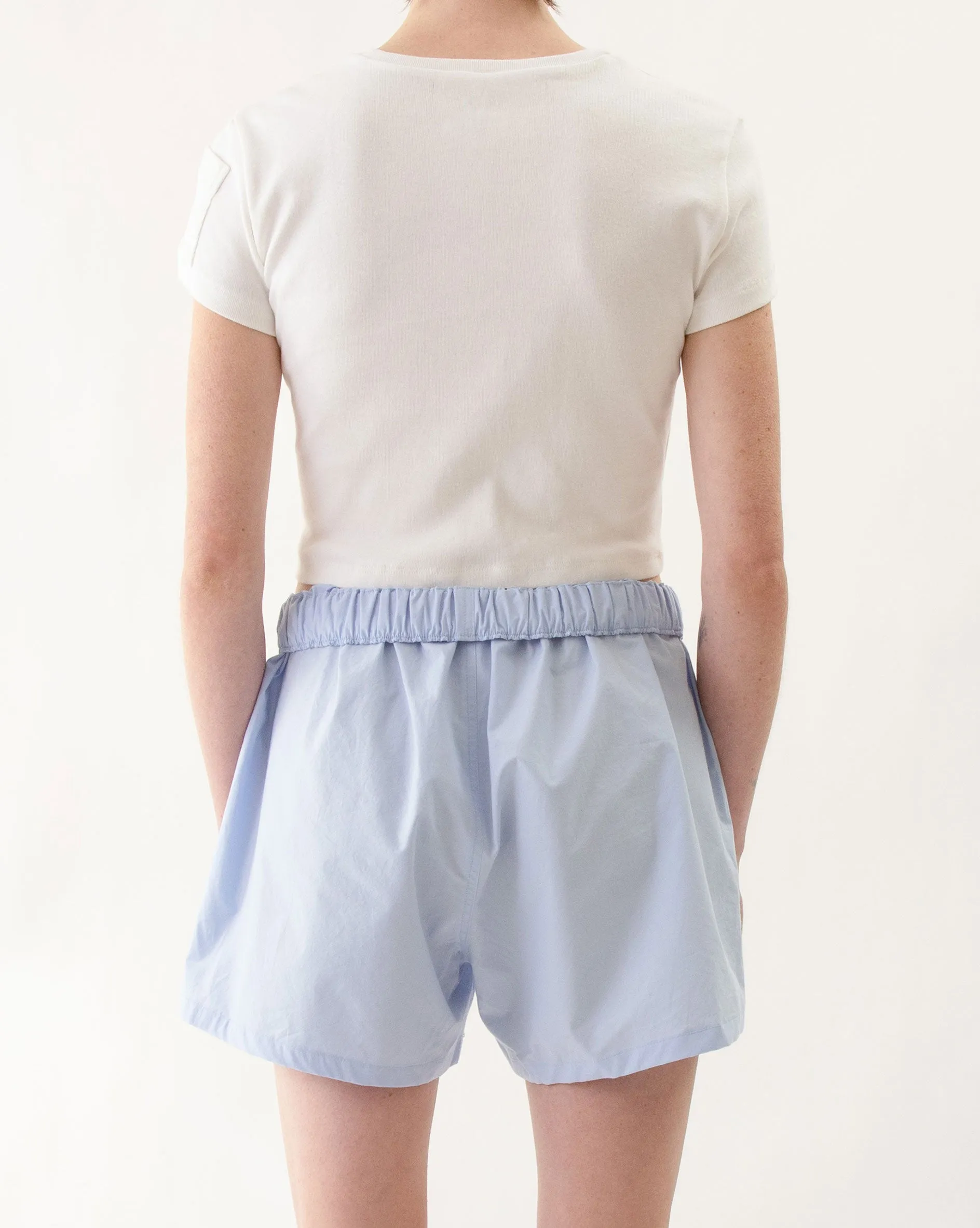 White Stash Pocket Baby Tee