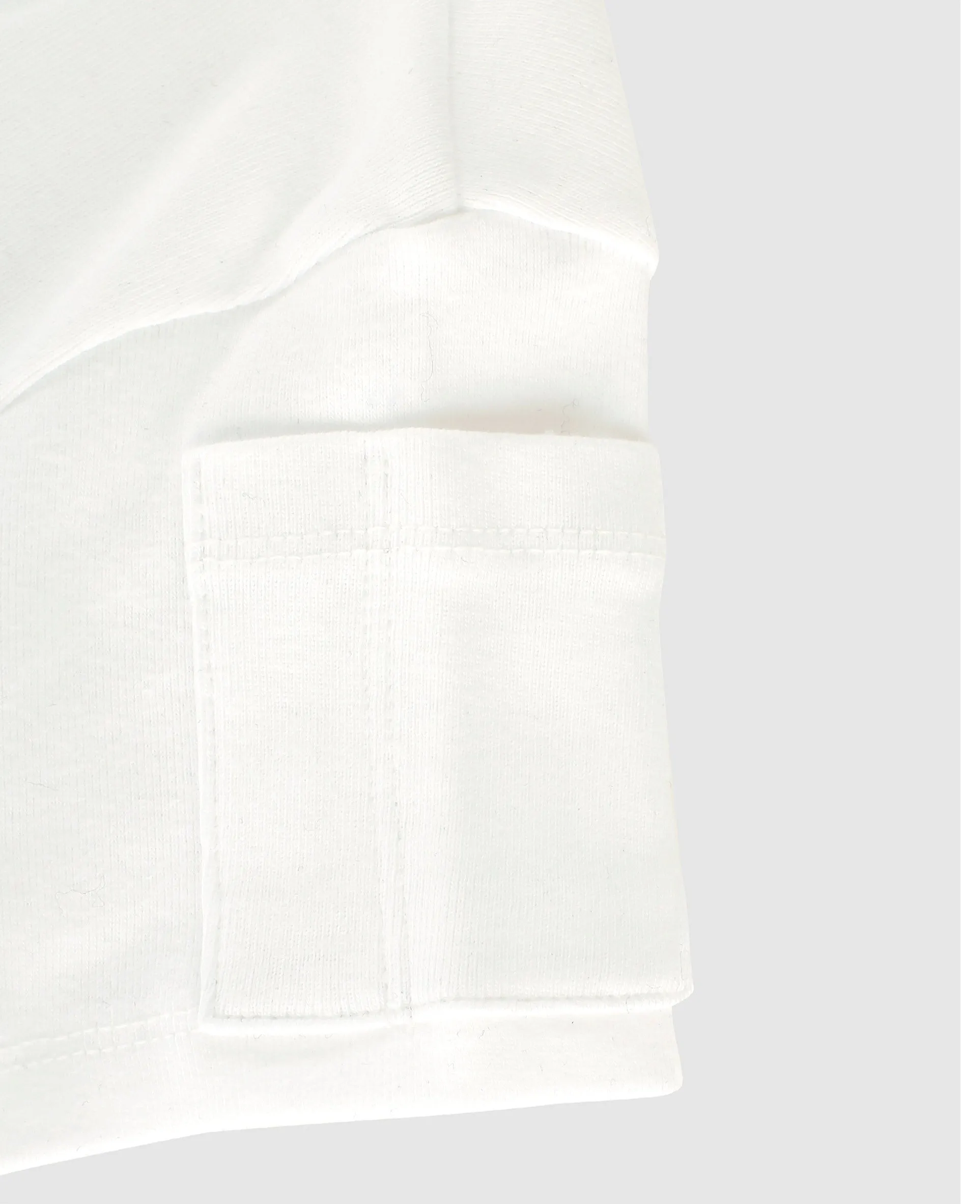 White Stash Pocket Baby Tee