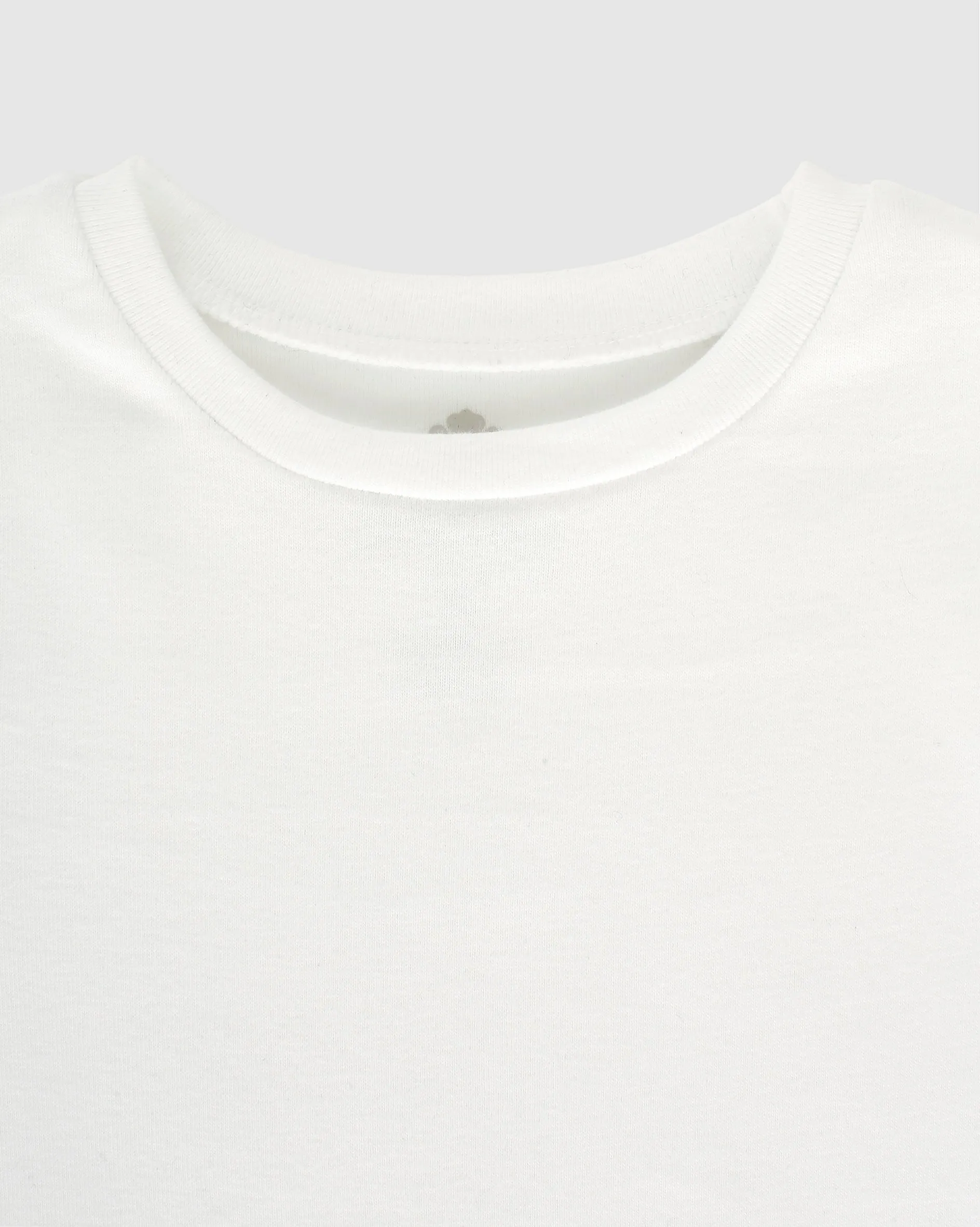 White Stash Pocket Baby Tee